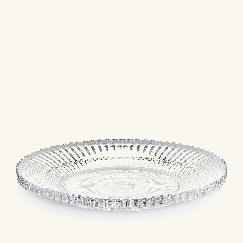 باكارا طبق ميل نوي دائري شفاف 12 سم