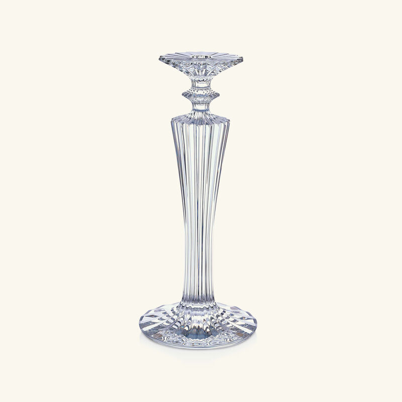 baccarat mille nuits candle holder clear