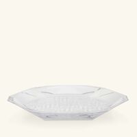 دملاج الطبق السفلي دار بتصميم دائري شفاف 32 سم