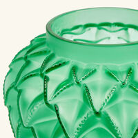 Languedoc Vase Mini Green lalique languedoc vase mini green