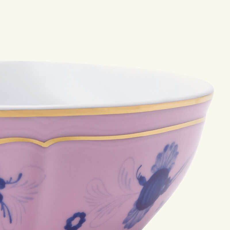 ginori 1735 oriente italiano bowl pink
