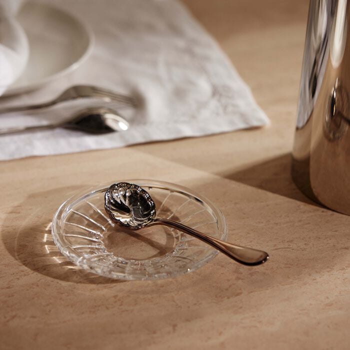 christofle albi coquille sugar ladle silver plated
