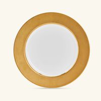 bernardaud sauvage blanc salad plate round gold 21cm