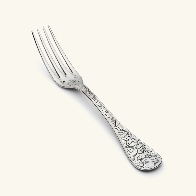 كريستوفل شوكة الطعام جاردان ديدن باللون الفضي