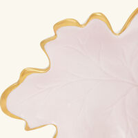 Autumn Fig Leaf Trinket Tray Small Pink villari autumn fig leaf trinket tray small pink