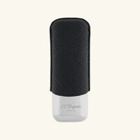 Dragon Double Cigar Case Black st dupont dragon double cigar case black