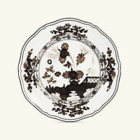 Oriente Italiano Dinner Plate Grey ginori 1735 oriente italiano dinner plate grey