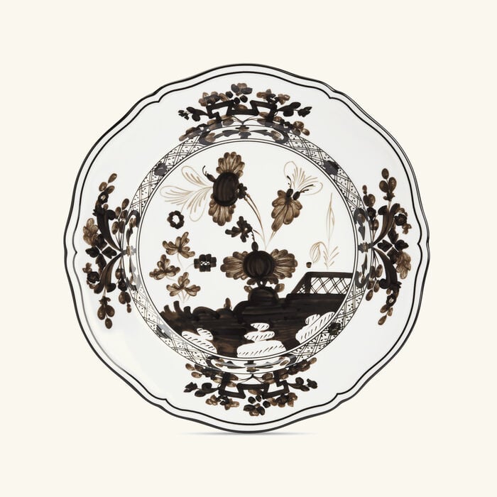 Oriente Italiano Dinner Plate Grey ginori 1735 oriente italiano dinner plate grey