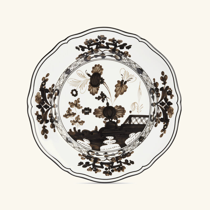 Oriente Italiano Dinner Plate Grey ginori 1735 oriente italiano dinner plate grey