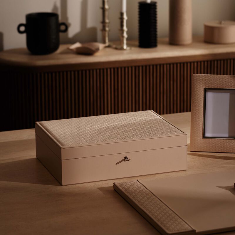 Elie Saab Monogram Jewellery Box & Tray giobagnara elie saab monogram jewellery box tray