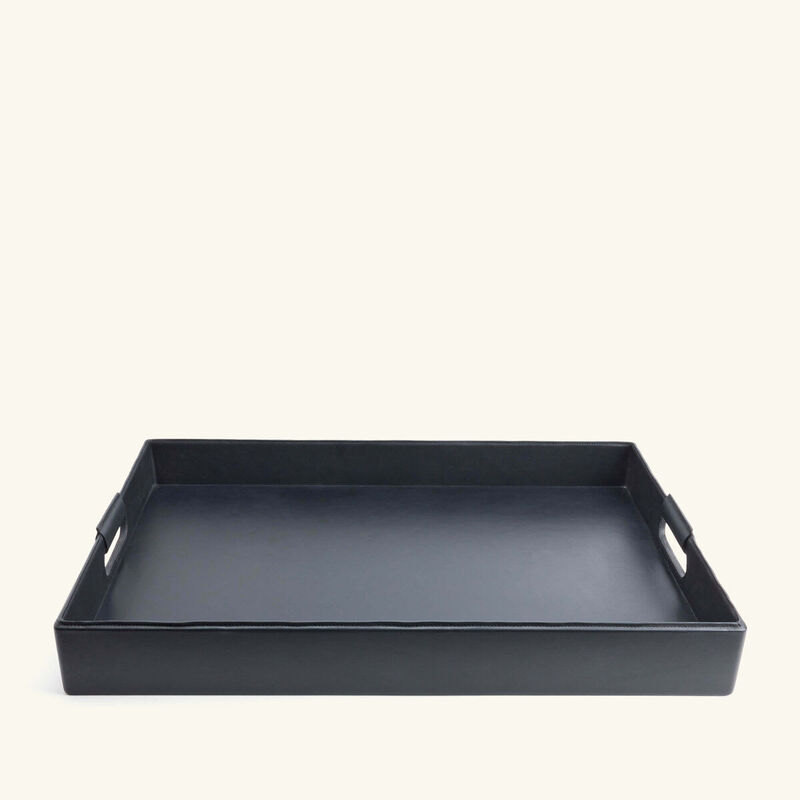 ralph lauren home wyatt serving tray rectangular extra large black