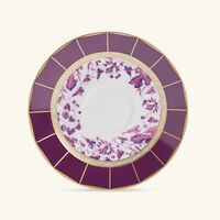 bernardaud tea cup   saucer pink set of 4