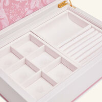 فيرساتشي صندوق المجوهرات باروكو كبير وردي