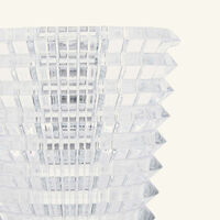 باكارا مزهرية آي دائرية متوسط شفافة