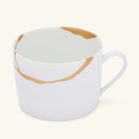 برناردو kintsugi charbon teacups and saucers   set of 2