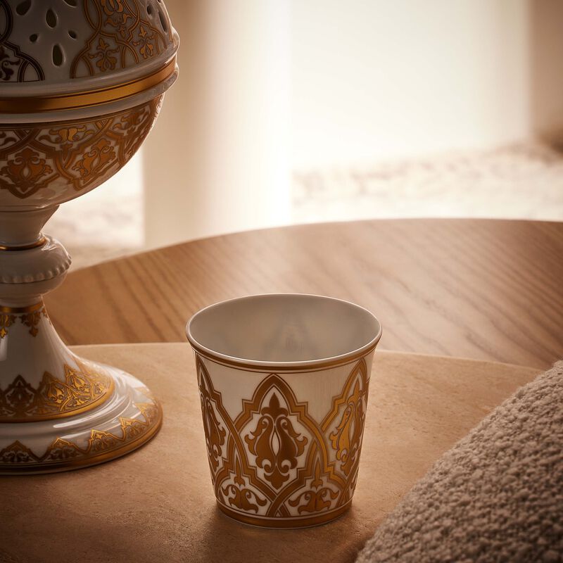 bernardaud venise tumbler with candle