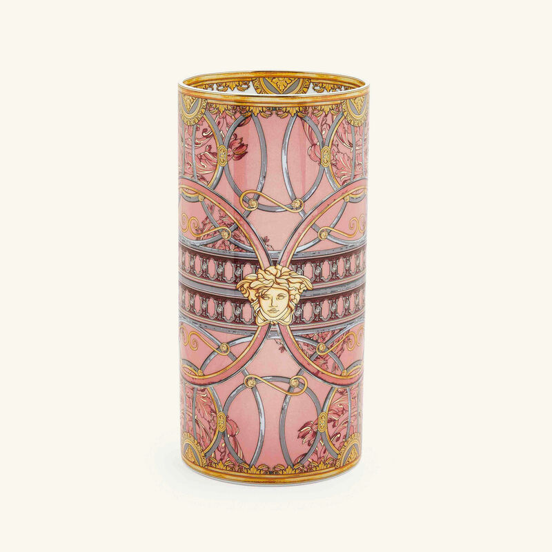 versace scala del palazzo vase small pink