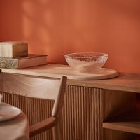 وعاء "ثلث" الشفاف للتقديم دملاج وعاء ثلث الشفاف للتقديم