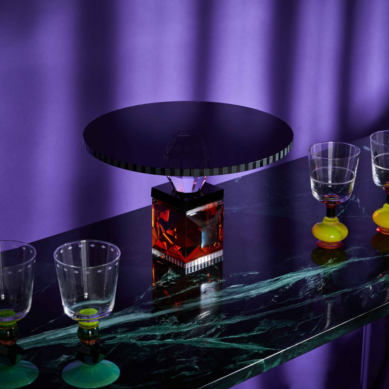 ريفليكشنز كوبنهاغن قاعدة الكيك الكريستالية سافانا