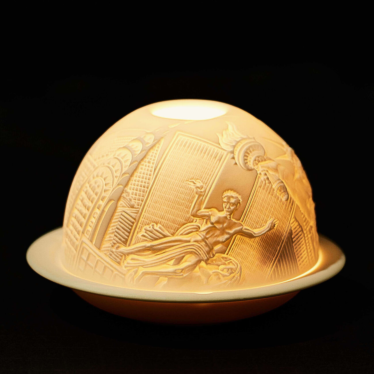 bernardaud new york lithophanie