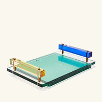 Panama Tray Rectangular Large Green reflections copenhagen panama tray rectangular large green