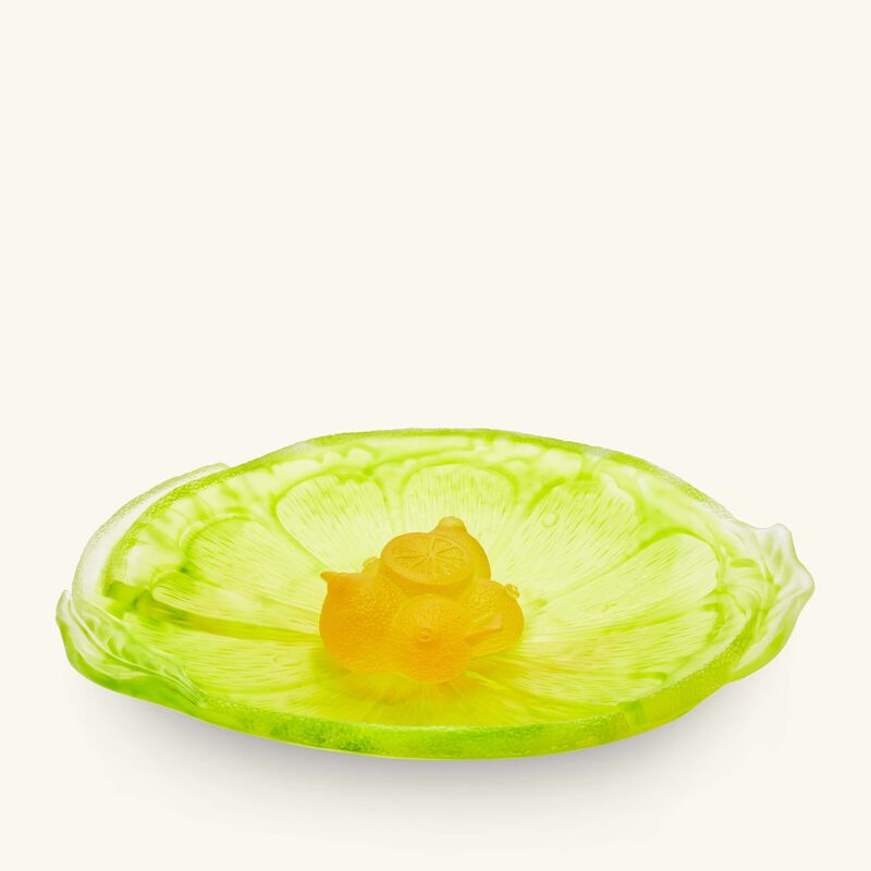 دوم قطعة الديكور سيتروس صفراء اللون   إصدار محدود