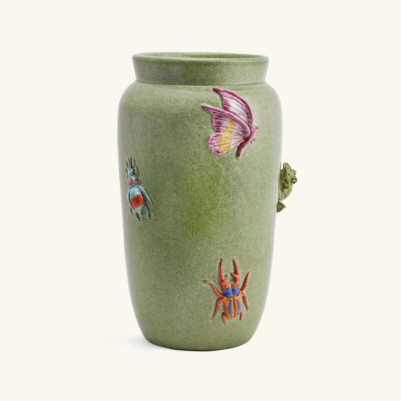 etro blooming vase medium green