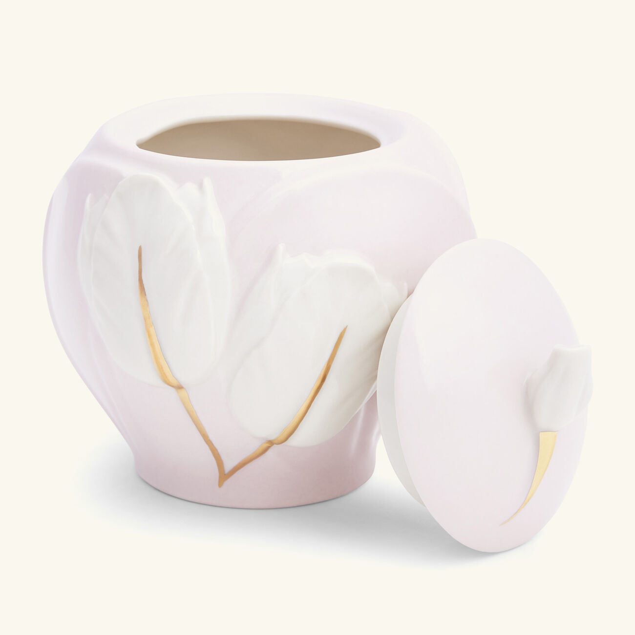 فيلاري وعاء السكر توليب وردي