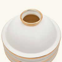 Orbit Vase Small White jonathan adler orbit vase small white