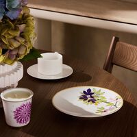 bernardaud jardin indien salad plate round white 21cm