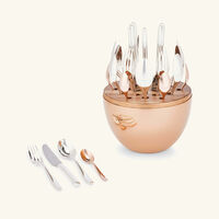 كريستوفل طقم الفضيات مود مؤلف من 24 قطعة باللون الوردي