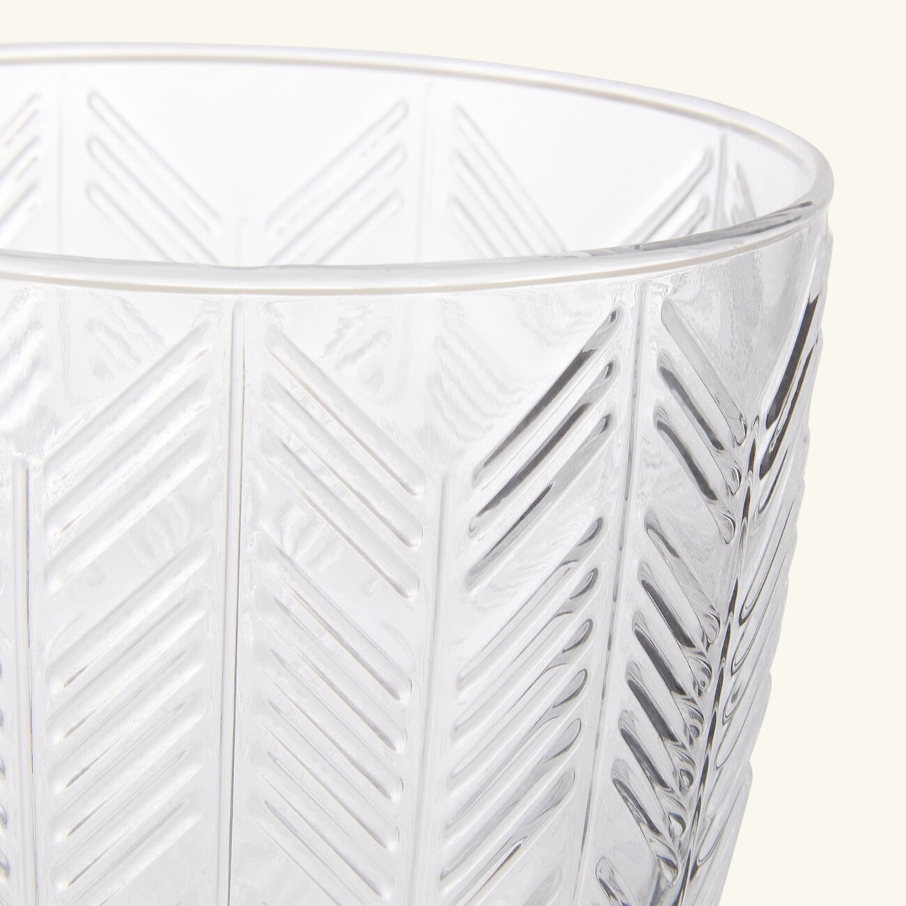 ZIG ZAG Wine Glass Clear missoni home zig zag wine glass clear