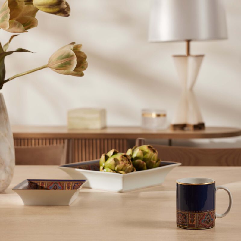 etro cachemire mug blue