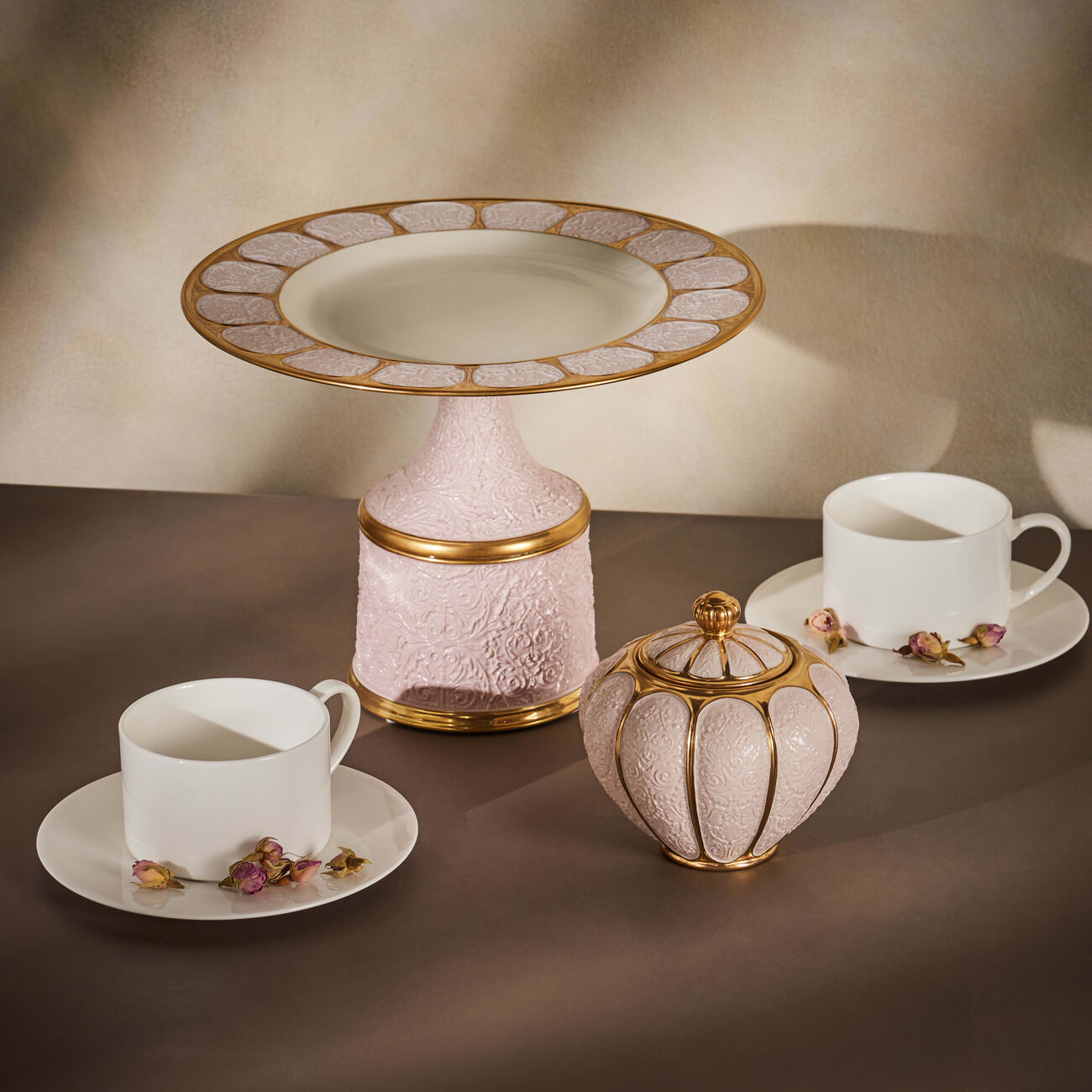 Amour Sugar Bowl Pink villari amour sugar bowl pink