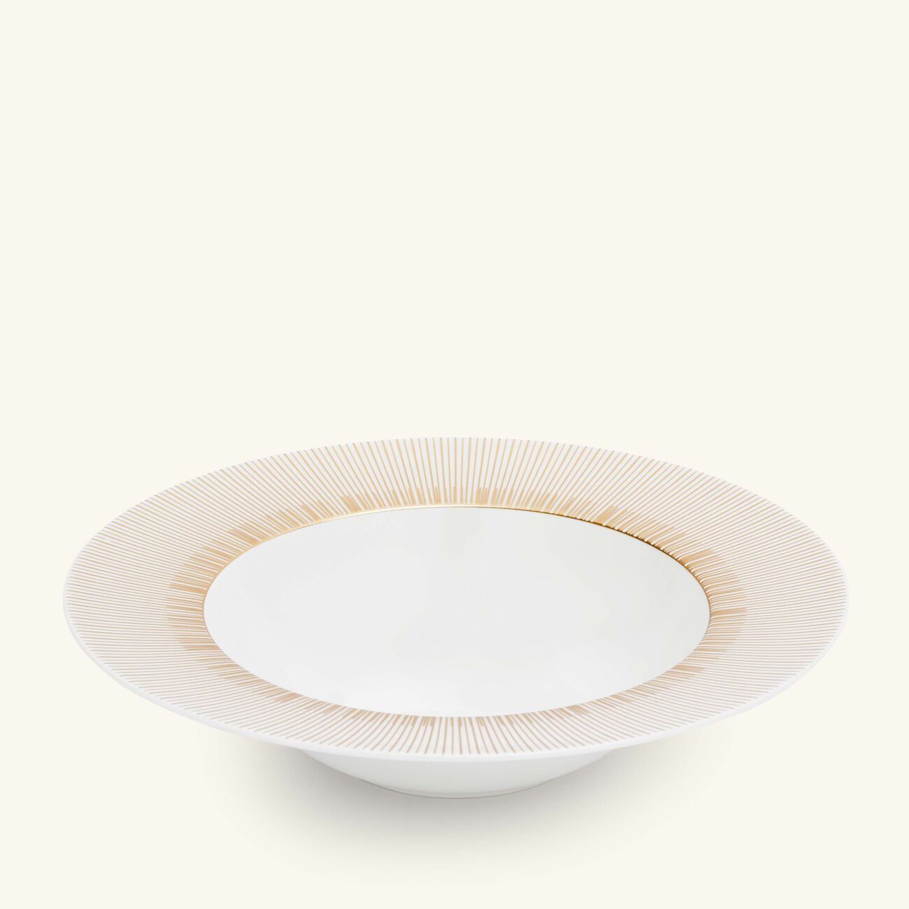 برناردو طبق الحساء مرتفع الحواف سول دائري أبيض 23 سم