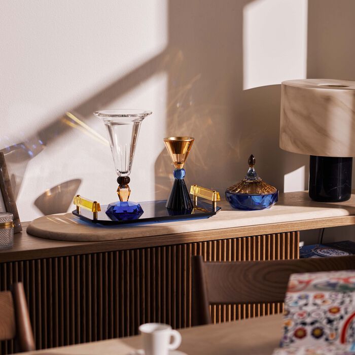 Diafah Serving Tray Rectangular Medium Multicolor reflections copenhagen diafah serving tray rectangular medium multicolor