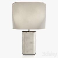 Lamp In Hand Woven Leather, small