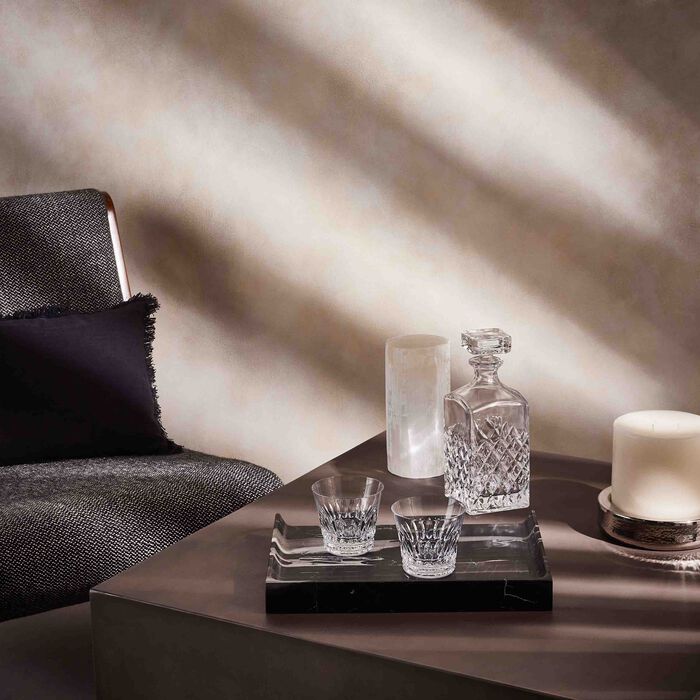 baccarat tiara drinking glass clear set of 2