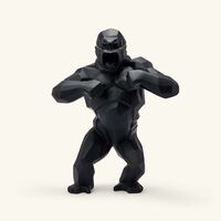Wild Kong Sculpture Large Black Limited Edition daum wild kong sculpture large black limited edition