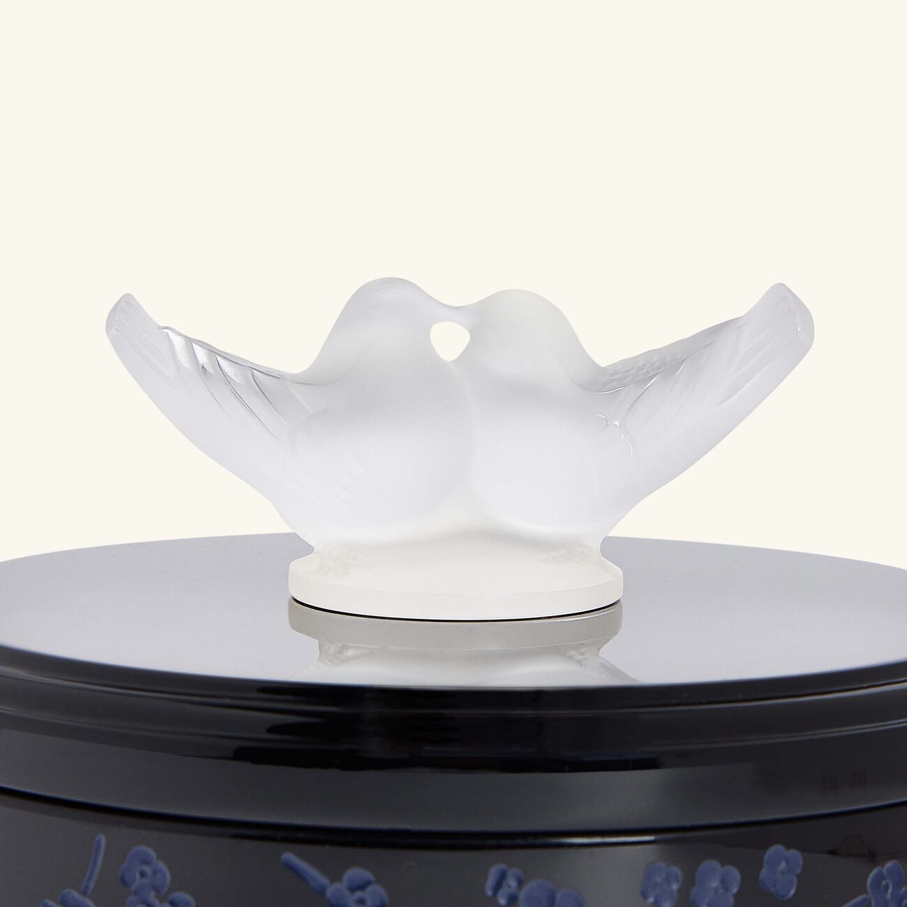 Fleurs De Cerisier Box Small Black lalique fleurs de cerisier box small black