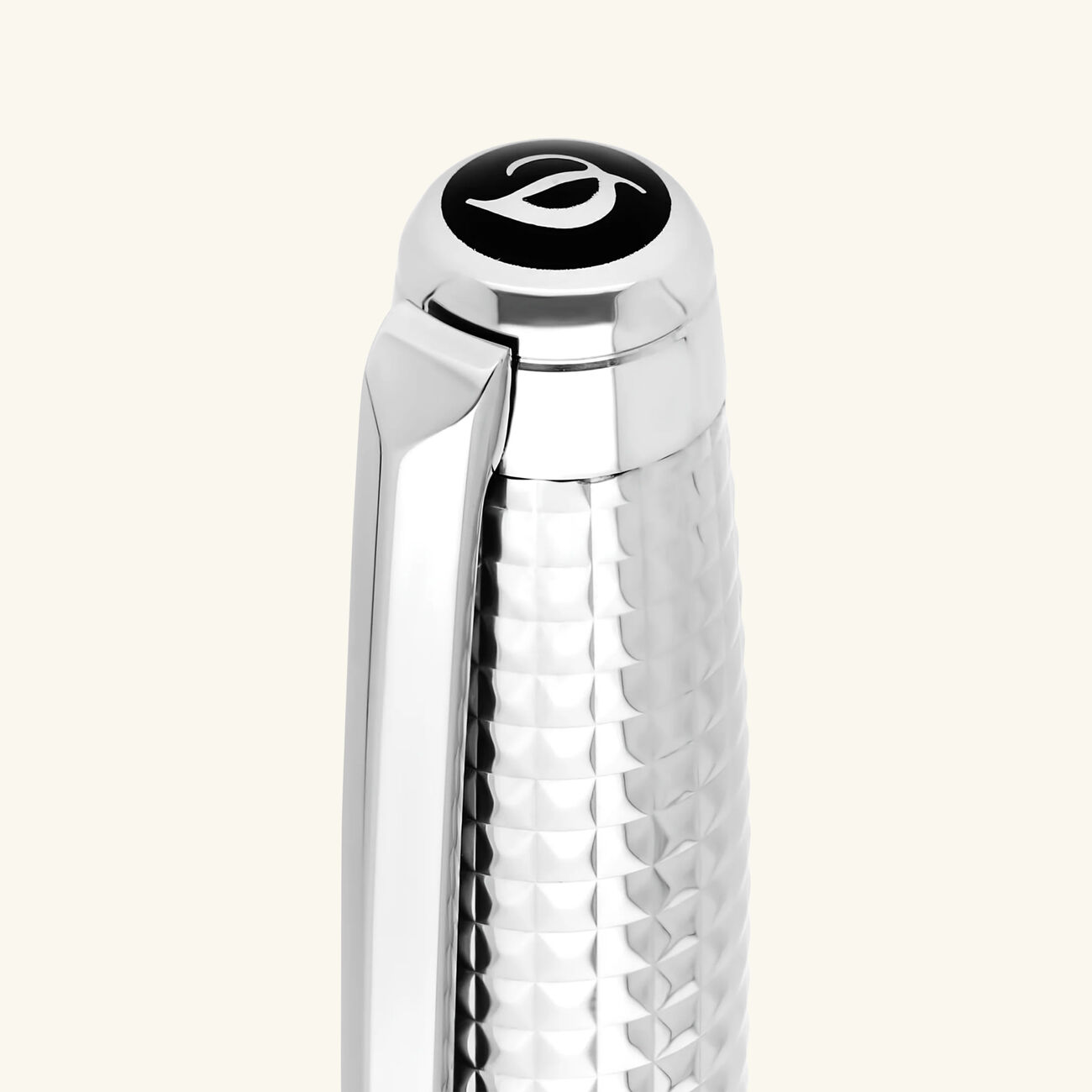 st dupont eternity ballpoint pen silver