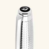 st dupont eternity ballpoint pen silver