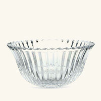 baccarat mille nuits dessert plate round clear 16cm