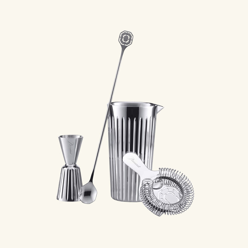 باكارا طقم هارموني لمستلزمات المشروبات من الستانلس ستيل   4 قطع