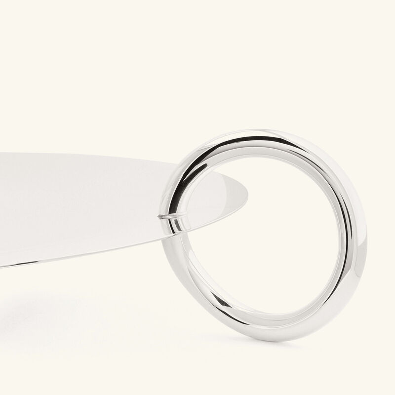 كريستوفل قطعة ديكور مركزية فيرتيجو باللون الفضي