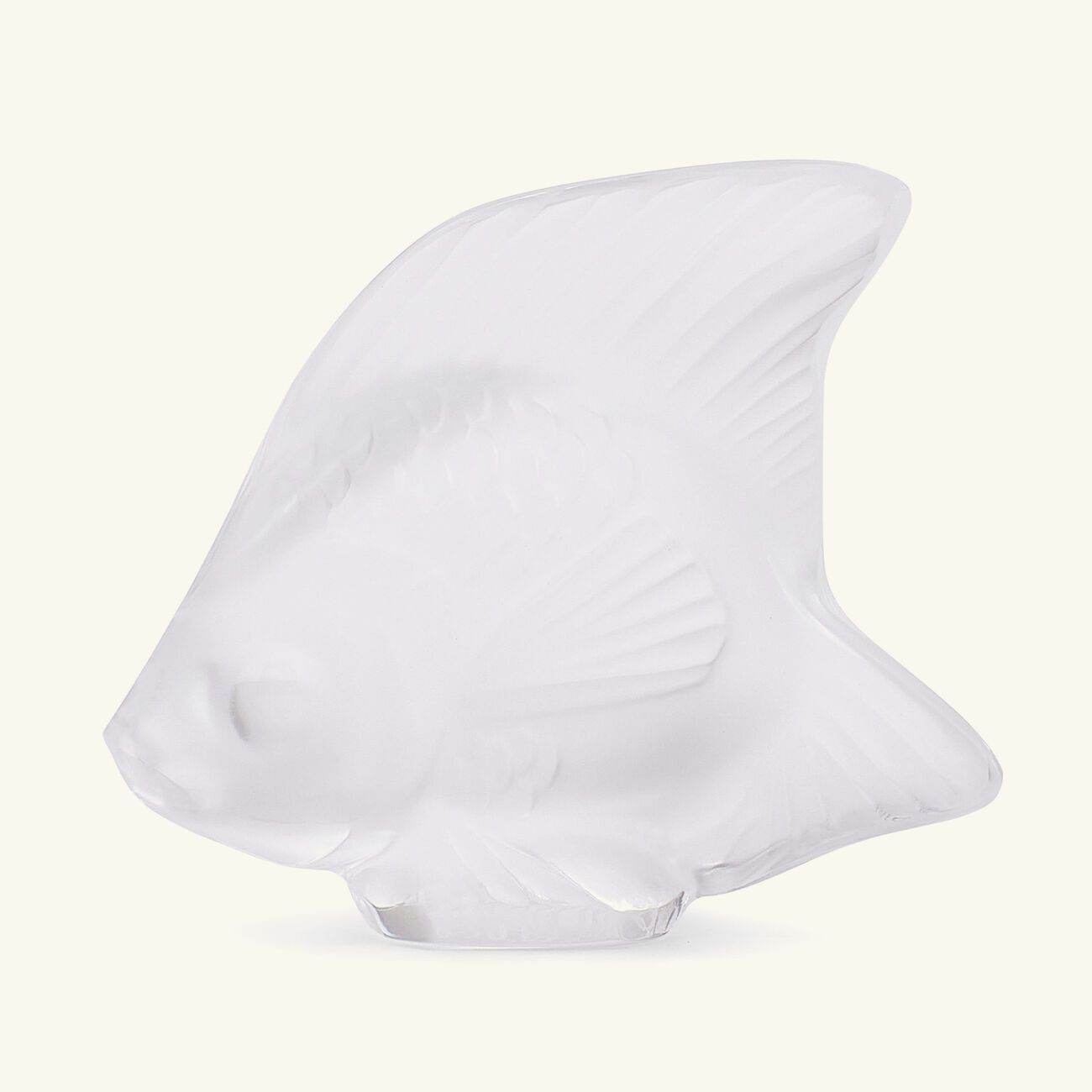 لاليك مزهرية على شكل سمكة شفافة