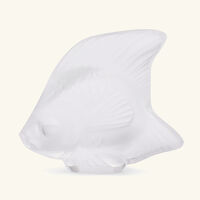 لاليك مزهرية على شكل سمكة شفافة