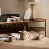 فيرساتشي طقم الشاي باروكو بلون البيج