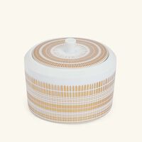 bernardaud canisse soup plate round brown 19cm