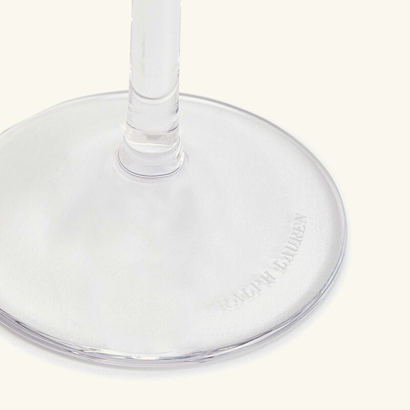 ralph lauren home remy champagne glass clear